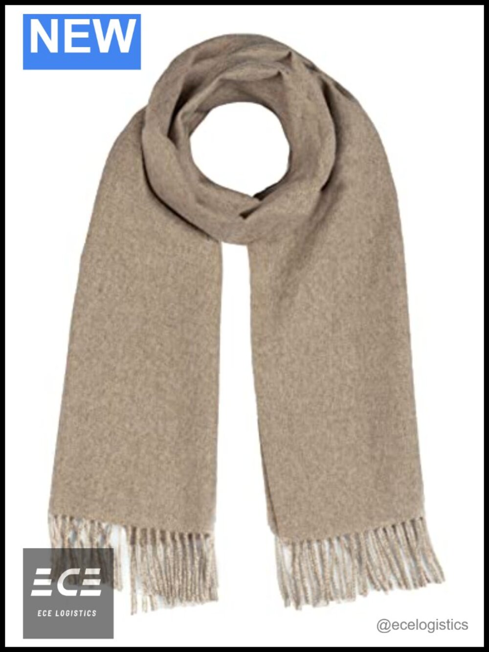 100% Baby Alpaca Wool Scarf Warm Cozy Winter Unisex